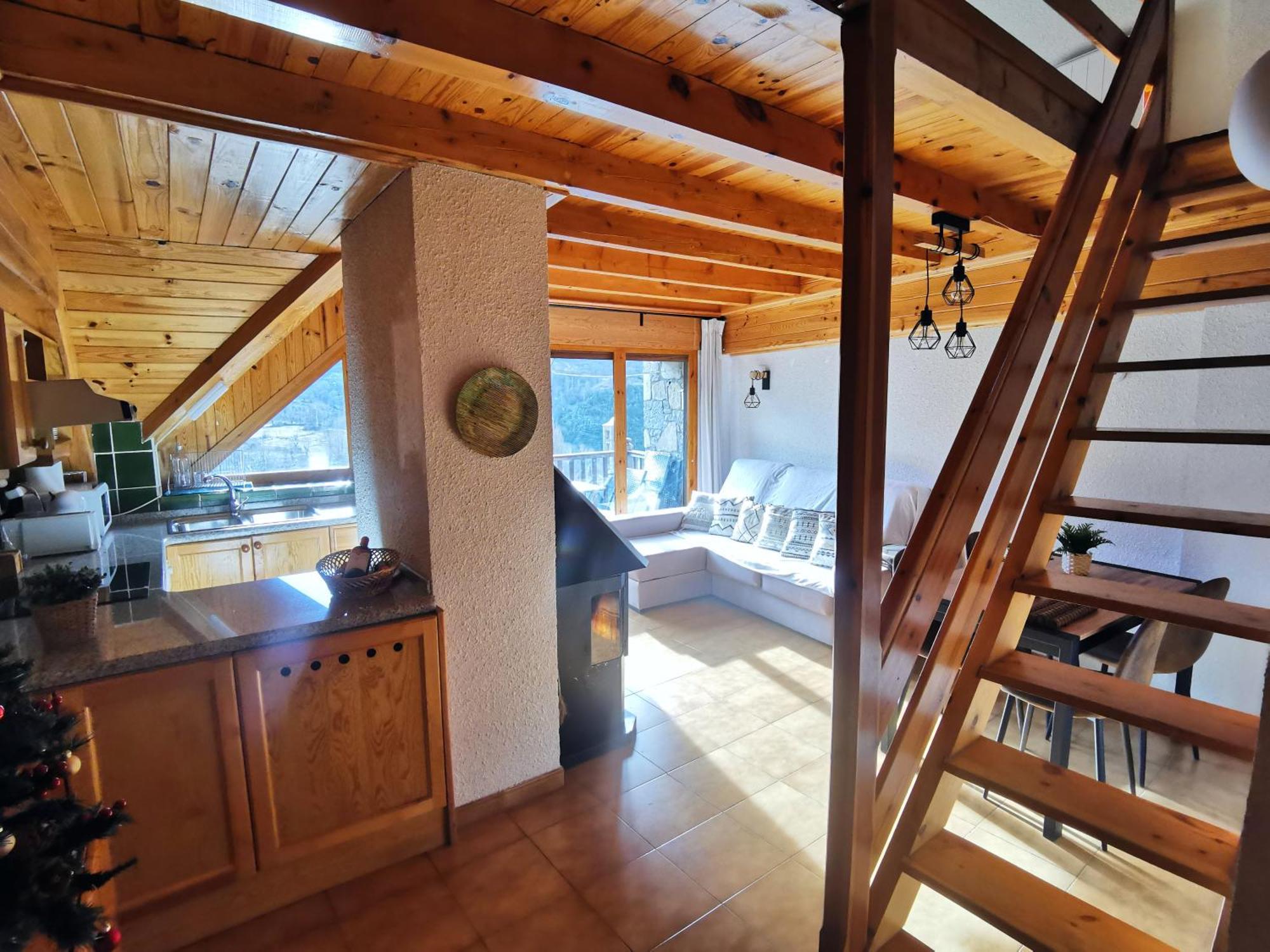 Dúplex con terraza y vistas panorámicas en Taüll Esterno foto
